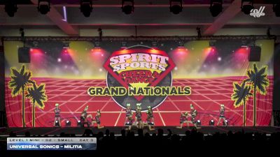 Universal Sonics - Militia [2026 L1 Mini - D2 - Small Day 3] 2026 Spirit Sports Grand Nationals