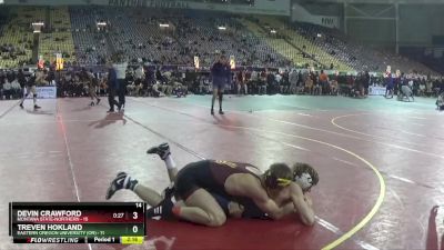 174 lbs Quarters & 1st Wb (16 Team) - Devin Crawford, Montana State-Northern vs Treven Hokland, Eastern Oregon University (OR)