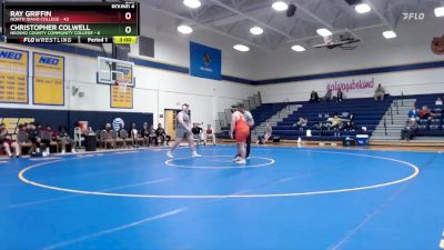 285 lbs Round 4 (6 Team) - Christopher Colwell, Neosho County Community College vs Ray Griffin, North Idaho College