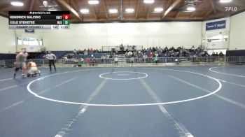 285 lbs Champ. Round 1 - Cole Steketee, Menlo NCAA vs Kendrick Salcido, Unattached