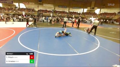 90 lbs Rr Rnd 1 - Titus Pitsch, Fqwc vs Dominic Ornelas, Bear Creek Jr. Wrestling