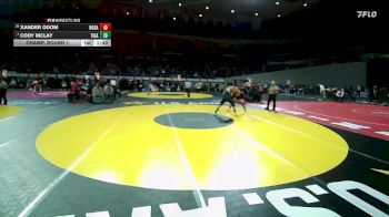 6A Boys 150 lbs Champ. Round 1 - Cody McLay, Tigard Boys vs Xander Odom, North Salem Boys