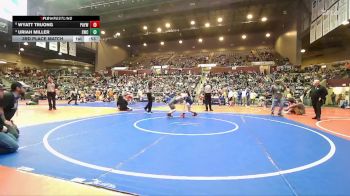 90 lbs 3rd Place Match - Wyatt Truong, Pottsville Apache Youth Wrestling vs Uriah Miller, Saints Wrestling Club