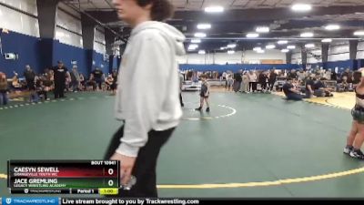 58 lbs 5th Place Match - Jace Gremling, Legacy Wrestling Academy vs Caesyn Sewell, Grangeville Youth WC