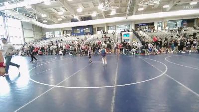 43 lbs Round 2 - Evangelina Garcia, Stallions Wrestling Club vs Brynn Peterson, Athlos Wrestling