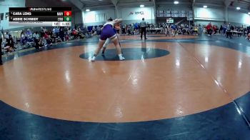 140 lbs Quarterfinal - Cara Leng, Marysville High School vs Abbie Schmidt, Eaton High School