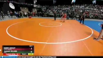 5A - 110 lbs 1st Place Match - Mariah Dillard, Azle vs Avery Ashley, Lucas Lovejoy