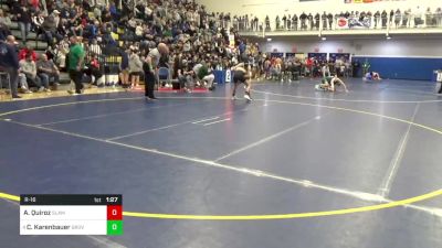 107 lbs R-16 - Antonio Quiroz, Slam Academy-NV vs Chase Karenbauer, Grove City