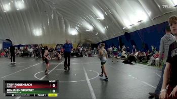 64 lbs Round 1 (3 Team) - Trey Riggenbach, FORGE vs Benjamin Stewart, Warrior RTC