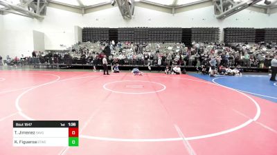 122-H lbs Round Of 64 - Tommy Jimenez, Savage Wrestling Academy vs Kyle Figueroa, Shore Thing WC