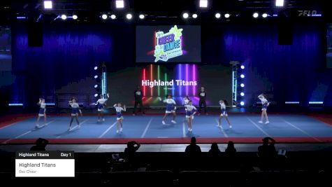 Highland Titans - Rec Cheer [2023 Highland Titans Day 1] 2023 Pop Warner National Cheer & Dance Championship