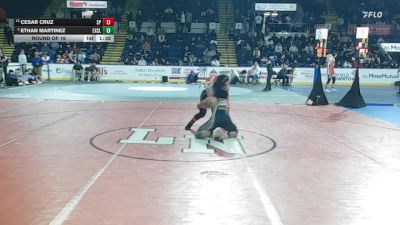 165 lbs Round Of 16 - Cesar Cruz, Saugus/Peabody vs Ethan Martinez, Excel Academy