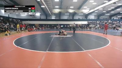 149 lbs Champ. Round 1 - Anthony Orlandini, Saint Vincent vs Landyn Crance, Adrian