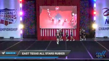 - East Texas All Stars Rubies [2019 Youth 2 Day 1] 2019 NCA North Texas Classic