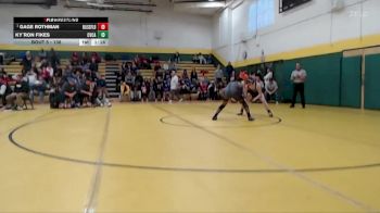 138 lbs Champ. Round 1 - Gage Rothman, Blissfield vs Ky`Ron Fikes, Cvca