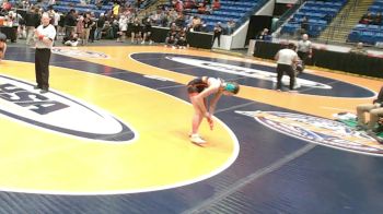 110 lbs Quarterfinal - Rozlyn Mosher, Erie vs Jade Hardee, Tinley Park (Andrew)