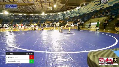 144-A lbs Rr Rnd 3 - Jacob Alvarez, Izzy Style Wrestling vs Jacob Vanderiet, Thoroughbred Wrestling Academy (TWA), MO