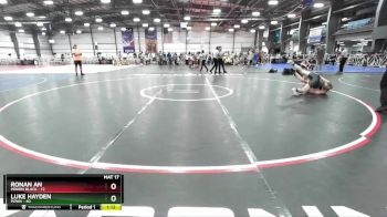 160 lbs Rd# 5- 3:45pm Friday Final Pool - Luke Hayden, POWA vs Ronan An, Minion Black