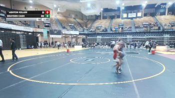 141 lbs Champ. Round 1 - Ashton Keller, Schreiner Univsrity vs Brayden Cash, Ouachita Baptist