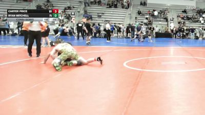 152 lbs Consolation - Carter Price, WV vs Ryan Mitchell, PA
