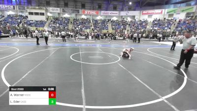 70 lbs Consi Of 8 #2 - Asher Warner, Roosevelt Mustangs vs Liam Eder, Eads Jr Olympic
