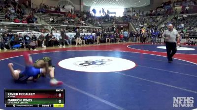 6A 106 lbs Quarterfinal - Marrion Jones, Little Rock Central vs Xavier Mccauley, Rogers