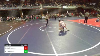 106 lbs Rr Rnd 1 - Matthew Helfrich, Sidney WC vs Ryan Lucero, Heights WC