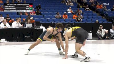 133 lbs 2nd Wrestleback (16 Team) - Gauge Botero, Michigan vs Kade Moore, Missouri