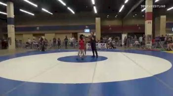 40 kg Rr Rnd 5 - Abigail Mendoza, Texas Style Wrestling Club vs Annalise Maralit, Misfits Girls Wrestling