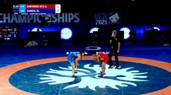 53 kg Semifinal - Aizhan Sabyrbek Kyzy, KGZ vs Mihaela Samoil, MDA