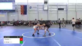 102 lbs Prelims - Isaiah Cortez, Gilroy Hawks vs Hadley Porter, Mogollon