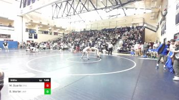 189 lbs Round Of 32 - Matthew Duarte, Caravel Academy vs Billy Warter, JW Robinson
