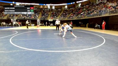 117 lbs Round Of 32 - Gavin Lease, South Western vs Seth Friend, Girard