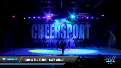 Iconic All Stars - Lady Vogue [2021 L5 Junior - D2 Day 1] 2021 CHEERSPORT National Cheerleading Championship