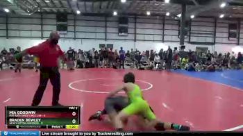 106 lbs Round 5 (6 Team) - Mia Goodwin, MAT RATS WRESTLING CLUB vs Braden Bewley, HEAVY HITTING HAMMERS