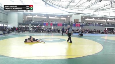 126 lbs 5th Place - Maria Emirzian, Canton vs Adriana Rodriguez, East Haven