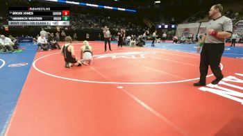 150 Class 1 lbs Cons. Round 2 - Brodi Jones, Cameron vs Heinrich Wooten, Macon