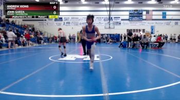 113 lbs Quarterfinal - Andrew Xiong, Oologah vs John Garza, Booker T Washington