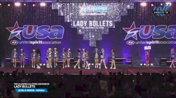 The California All Stars - San Marcos - Lady Bullets [2025 L6 Senior - XSmall Day 1] 2025 USA All Star Cheer Super Nationals