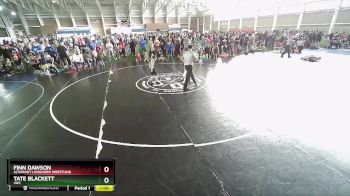 55 lbs Champ. Round 1 - Finn Dawson, Altamont Longhorn Wrestling vs Tate Blackett, JWC