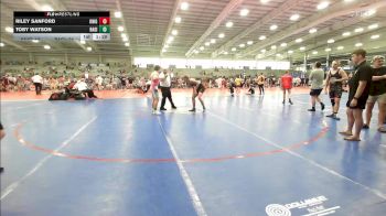 160 lbs Rr Rnd 3 - Riley Sanford, Knights Wrestling Club-Black vs Toby Watson, Ragin Raisins Concord HS