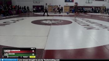 174 lbs Champ. Round 1 - Carter Sorenson, Augsburg vs Luis Cruces, Luther