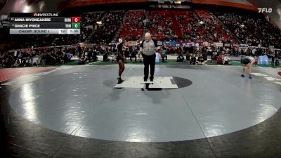 G 120 lbs Champ. Round 1 - Anna Niyongahire, Borah vs Gracie Price, Thunder Ridge