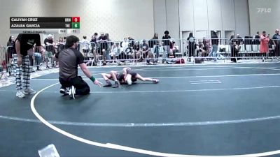 46 lbs Consolation - Caliyah Cruz, Grindhouse WC vs Hailey Howard, Gold Rush Wr Ac