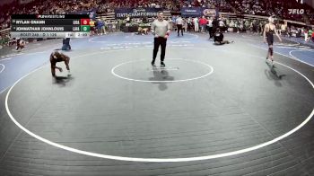 D 1 126 lbs Champ. Round 2 - Rylan Gnann, Live Oak vs Johnathan Johnlouis, Lafayette