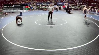 D 1 126 lbs Champ. Round 2 - Rylan Gnann, Live Oak vs Johnathan Johnlouis, Lafayette