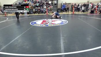 120 lbs Quarterfinal - Axel Tollefson, MN Elite vs Jackson Molacek, Willmar