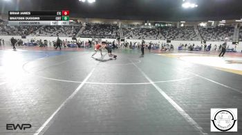 143 lbs Consolation - Briar James, Sallisaw Takedown Club vs Brayden Duggins, Central Middle School
