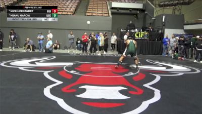 159 lbs Consi Of 4 - Nick Hernandez, Highland HS vs Keanu Garcia, Garces Memorial