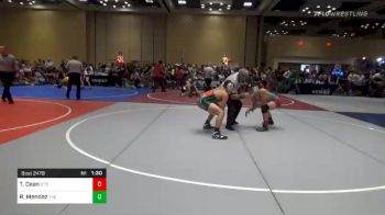 Match - Ty Dean, UTB Wrestling vs Roman Mendez, The Empire